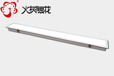 厂家直销火树银花定制弹簧扣入式平板灯led直发光面板灯200x1200